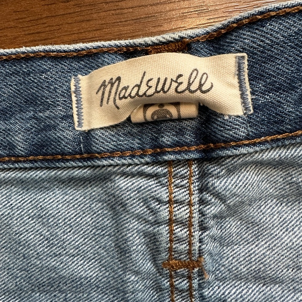 Madewell Rigid Denim A-Line Skirt - Picture 6 of 10